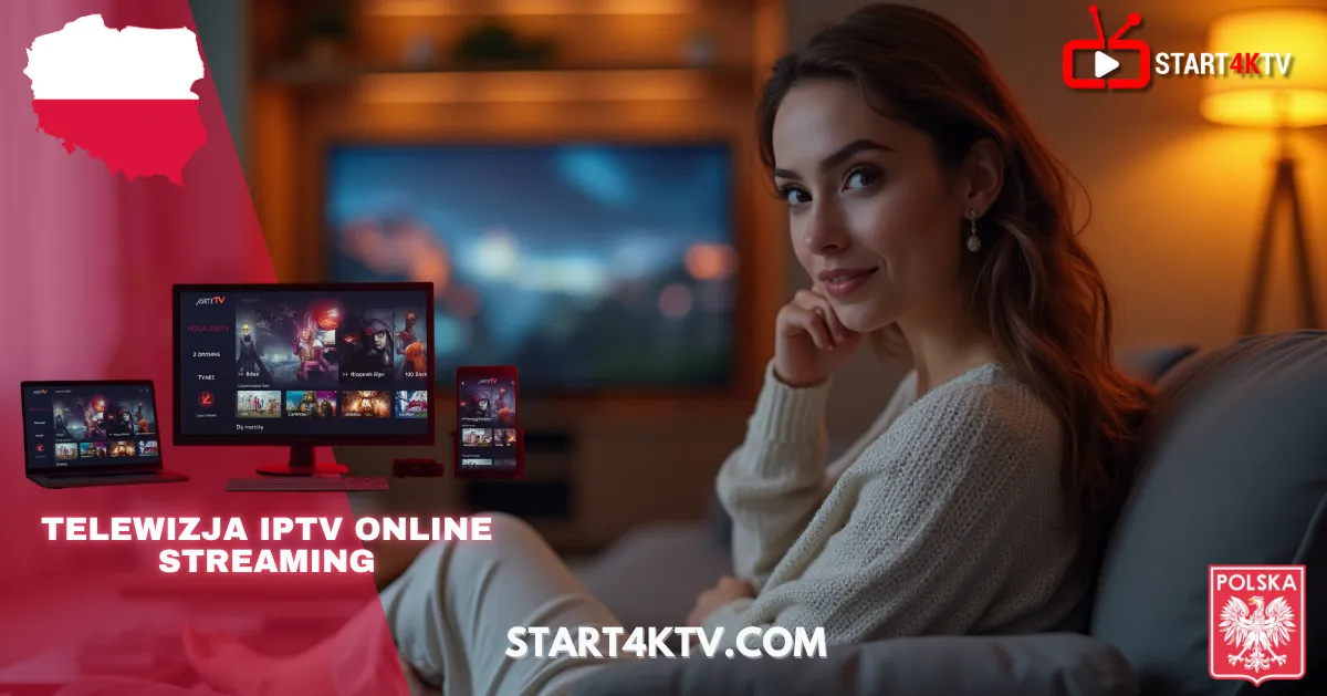 Telewizja IPTV na urządzeniach – komputerze, smartfonie i tablecie z ofertą Start4KTV Polska IP TV